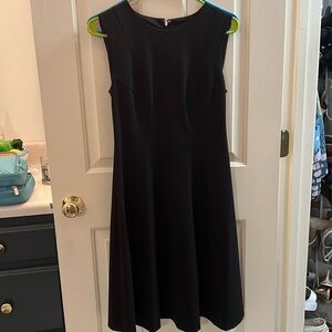 Fit and Flare Knee-Length Dress